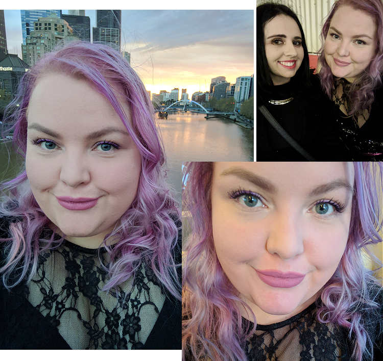 Make up and snapshots from the day