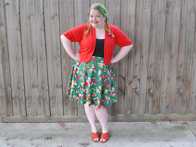 Plus size xmas skirts hotsell