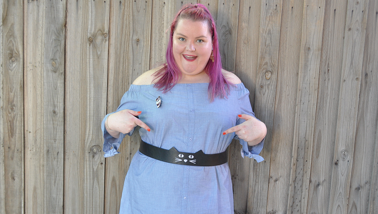 Plus size OOTD - Cats!
