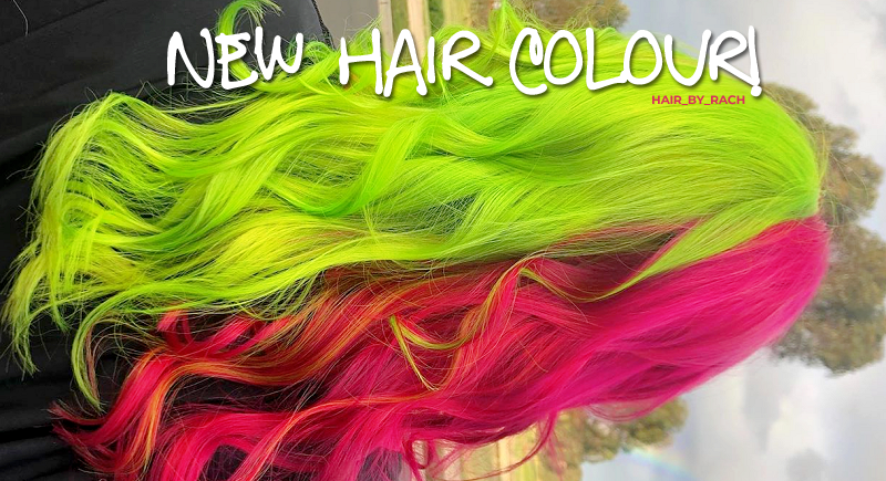 New split dye hair colour! ⋆ natatree