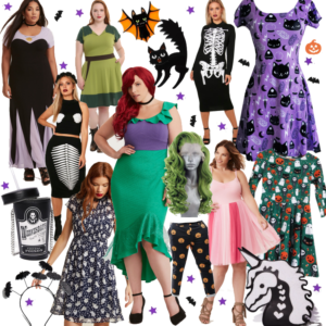 My 2017 Spooktacular Plus Size Halloween Picks - Ursula, Ghosts & more!